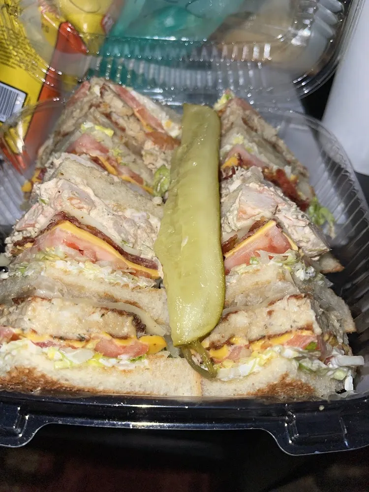 Crab Cake Club Sandwiches