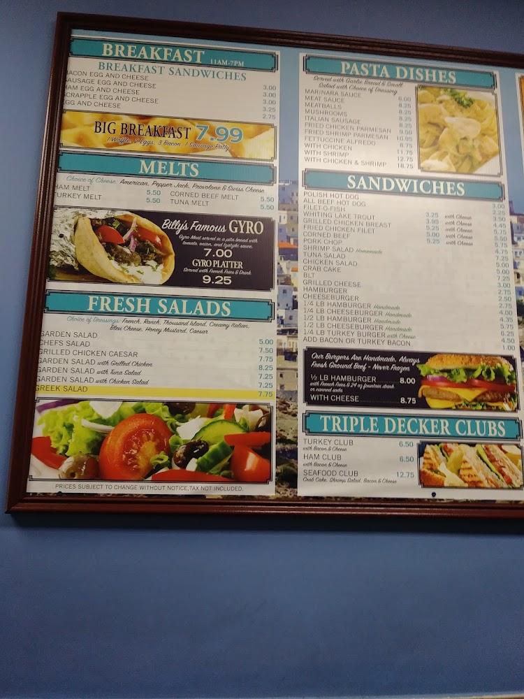 Bill's Place Menu image 4